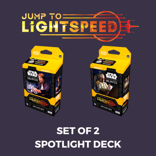 Star Wars Unlimited: Jump to Lightspeed Set of 2 Spotlight Deck image 0